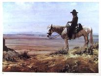 Lone Cowboy-Dan Bodelson-Framed Limited Edition
