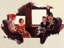 Reading on the Railroad-Dan Content-Premier Image Canvas