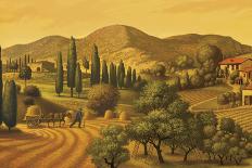 Tuscan Landscape-Dan Craig-Giclee Print