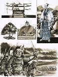 The Battle of Nagashino in 1575-Dan Escott-Framed Giclee Print