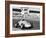 Dan Gurney Driving a Porsche, French Grand Prix, Rheims, 1961-null-Framed Photographic Print