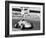 Dan Gurney Driving a Porsche, French Grand Prix, Rheims, 1961-null-Framed Photographic Print