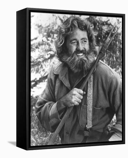 Dan Haggerty - The Life and Times of Grizzly Adams-null-Framed Stretched Canvas