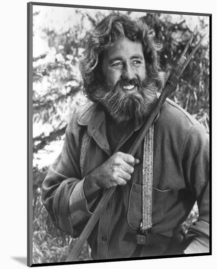 Dan Haggerty - The Life and Times of Grizzly Adams-null-Mounted Photo