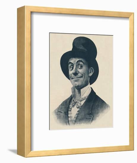 'Dan Leno', 1942-Unknown-Framed Giclee Print