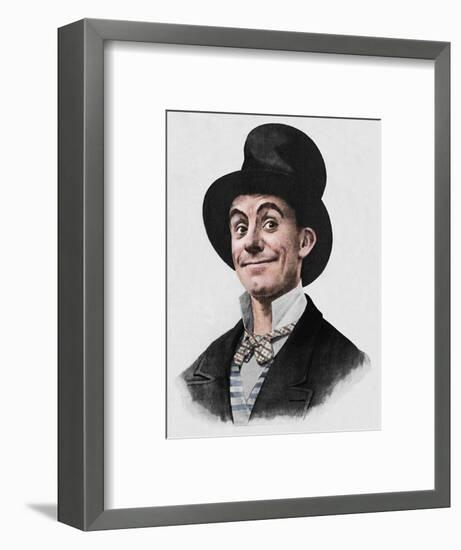 'Dan Leno', 1942-Unknown-Framed Giclee Print