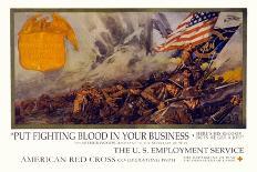 Put Fighting Blood in your Business-Dan Smith-Art Print