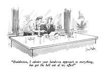"I couldn't disagree with you more.  I think yours is greener." - New Yorker Cartoon-Dana Fradon-Premium Giclee Print
