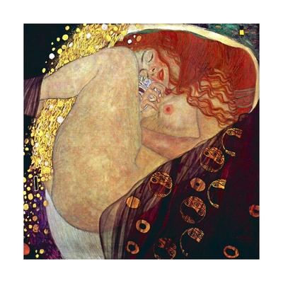 Danae 1907 1908 Art Print Gustav Klimt Art Com