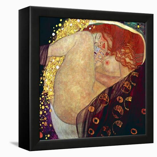 Danae, 1907-1908-Gustav Klimt-Framed Stretched Canvas
