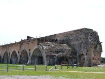 Ft Pickens- a Pentagonal Historic United States Military Fort on Santa Rosa Island in the Pensacola-Danae Abreu-Photographic Print