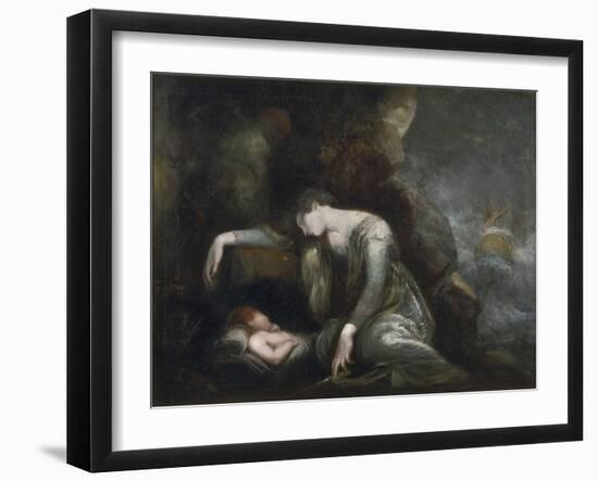 Danaë and Perseus on Seriphos, 1785-90-Henry Fuseli-Framed Giclee Print