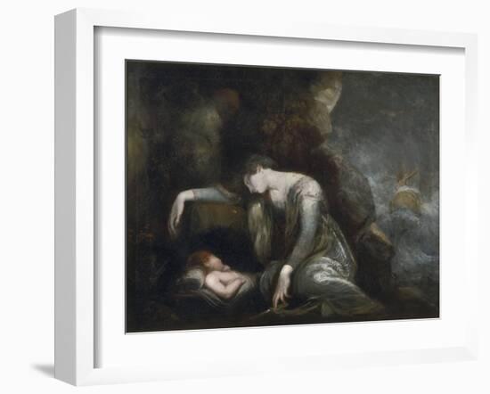 Danaë and Perseus on Seriphos, 1785-90-Henry Fuseli-Framed Giclee Print