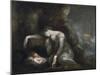 Danaë and Perseus on Seriphos, 1785-90-Henry Fuseli-Mounted Giclee Print