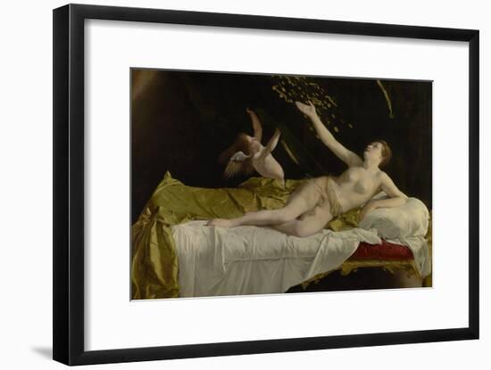 Danaë and the Shower of Gold, 1621-3-Orazio Gentileschi-Framed Giclee Print