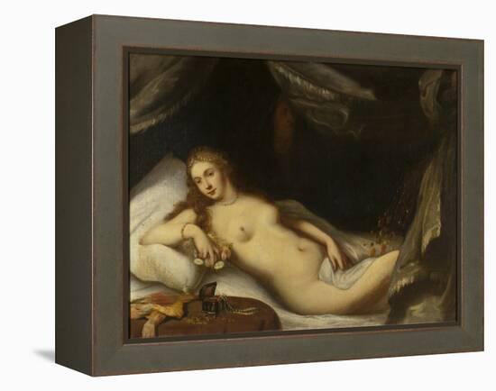 Danaë and the Shower of Gold-Italian School-Framed Premier Image Canvas