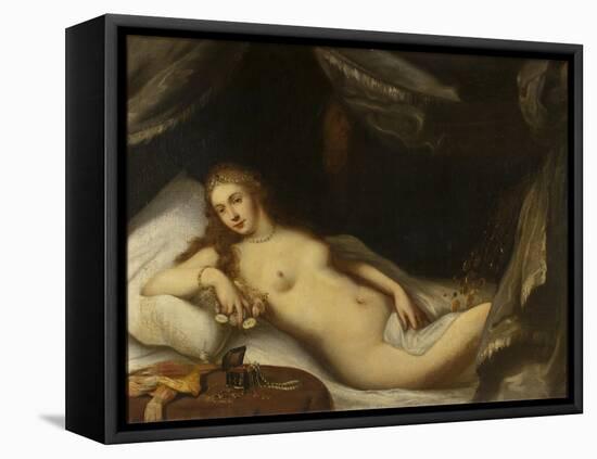 Danaë and the Shower of Gold-Italian School-Framed Premier Image Canvas