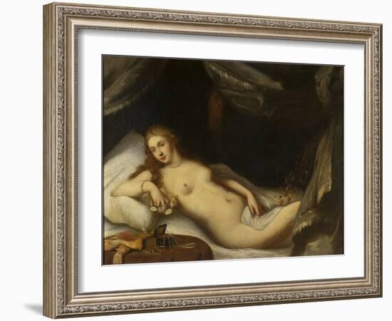 Danaë and the Shower of Gold-Italian School-Framed Giclee Print