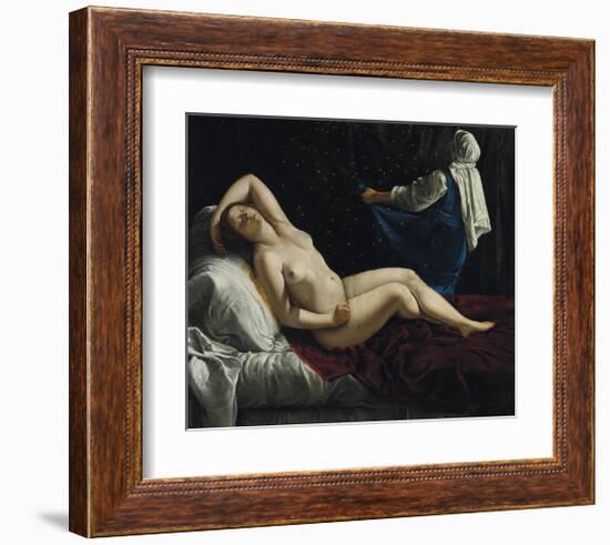 Danae, c.1612-Artemisia Gentileschi-Framed Premium Giclee Print