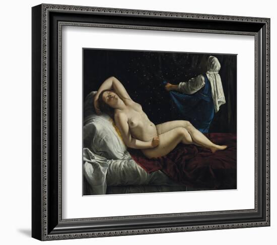 Danae, c.1612-Artemisia Gentileschi-Framed Premium Giclee Print