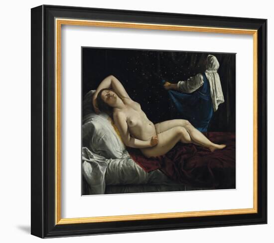 Danae, c.1612-Artemisia Gentileschi-Framed Premium Giclee Print