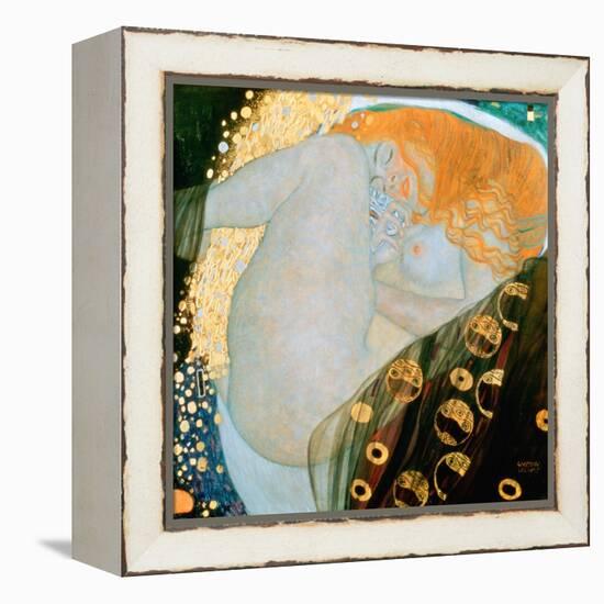 Danae, c.1907-Gustav Klimt-Framed Premier Image Canvas