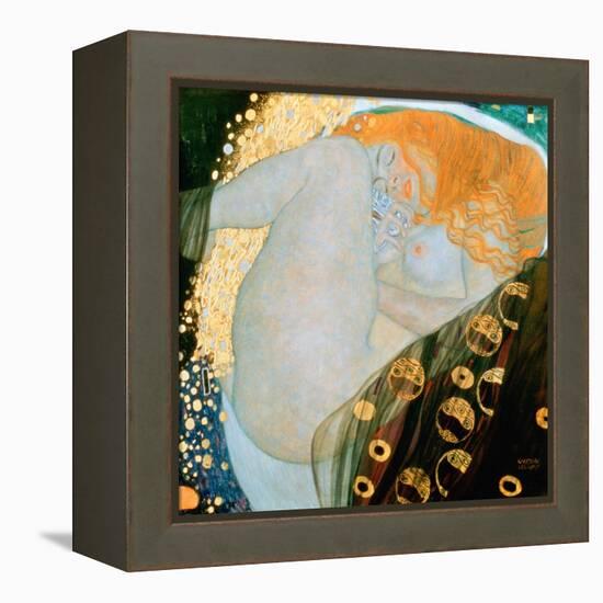 Danae, c.1907-Gustav Klimt-Framed Premier Image Canvas
