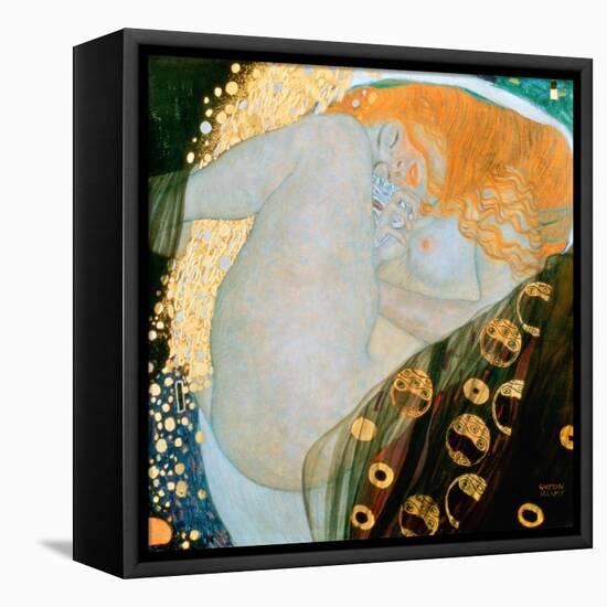 Danae, c.1907-Gustav Klimt-Framed Premier Image Canvas