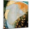 Danae, c.1907-Gustav Klimt-Mounted Giclee Print