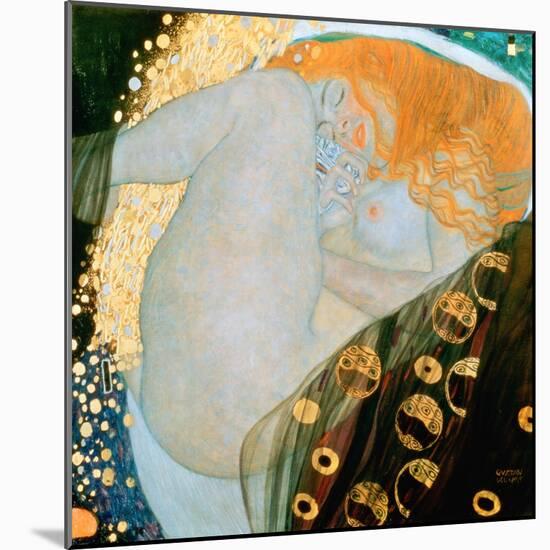 Danae, c.1907-Gustav Klimt-Mounted Giclee Print