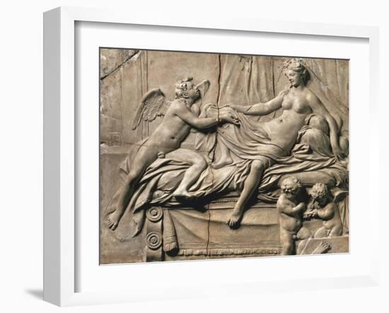 Danae of Correggio-Antonio Canova-Framed Giclee Print