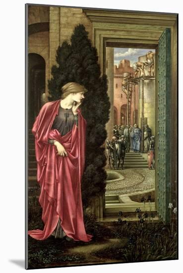 Danae, or the Tower of Brass, 1887-88-Edward Burne-Jones-Mounted Giclee Print