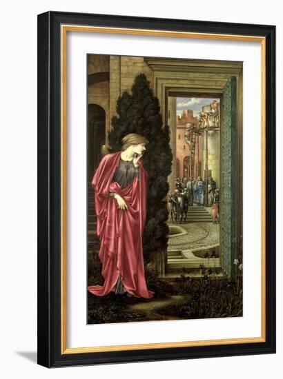 Danae, or the Tower of Brass, 1887-88-Edward Burne-Jones-Framed Giclee Print