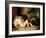 Danae Receiving the Shower of Gold-Titian (Tiziano Vecelli)-Framed Giclee Print
