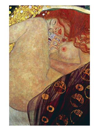 Danae Art Print Gustav Klimt Art Com