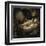 Danae-Rembrandt van Rijn-Framed Art Print