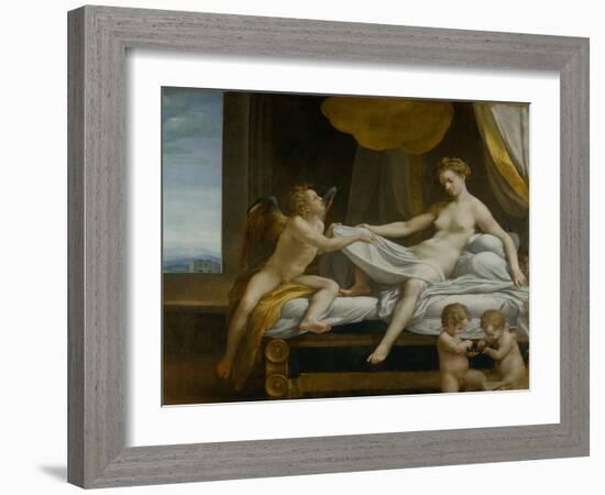 Danae-Correggio-Framed Giclee Print