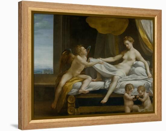 Danae-Correggio-Framed Premier Image Canvas