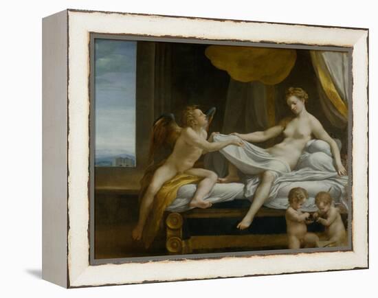 Danae-Correggio-Framed Premier Image Canvas