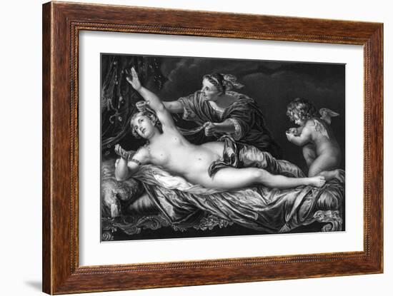 Danae-Sir Anthony Van Dyck-Framed Art Print