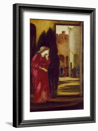 Danäe and the Brazen Tower, 1872-Edward Burne-Jones-Framed Giclee Print