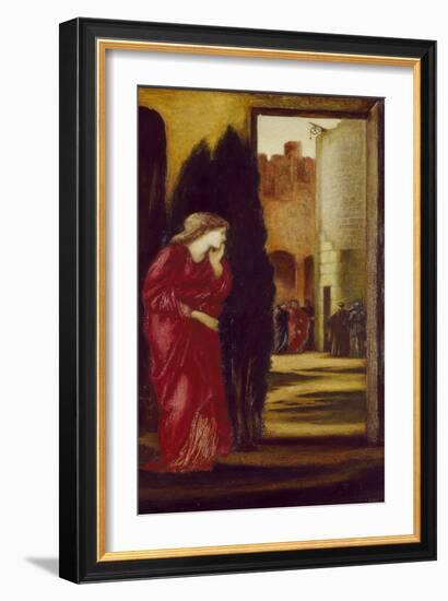 Danäe and the Brazen Tower, 1872-Edward Burne-Jones-Framed Giclee Print