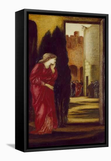 Danäe and the Brazen Tower, 1872-Edward Burne-Jones-Framed Premier Image Canvas