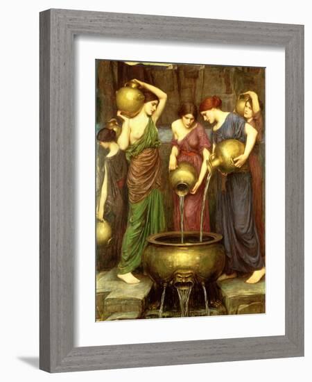 Danaides, 1904-John William Waterhouse-Framed Giclee Print