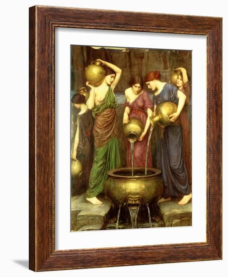 Danaides, 1904-John William Waterhouse-Framed Giclee Print