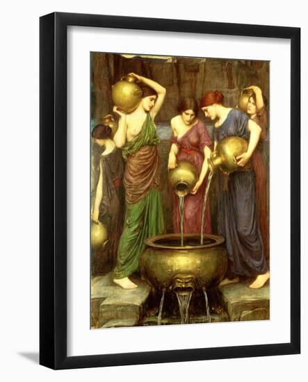 Danaides, 1904-John William Waterhouse-Framed Giclee Print