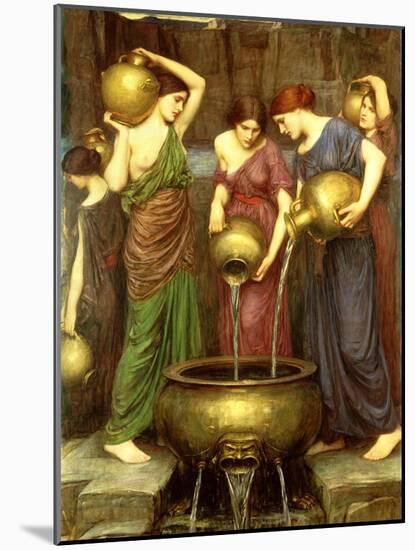 Danaides, 1904-John William Waterhouse-Mounted Giclee Print