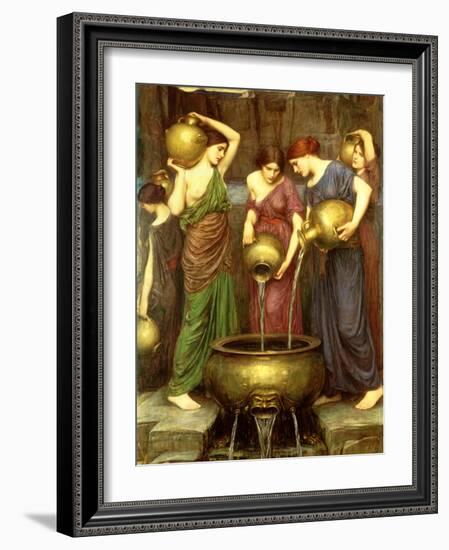 Danaides, 1904-John William Waterhouse-Framed Giclee Print