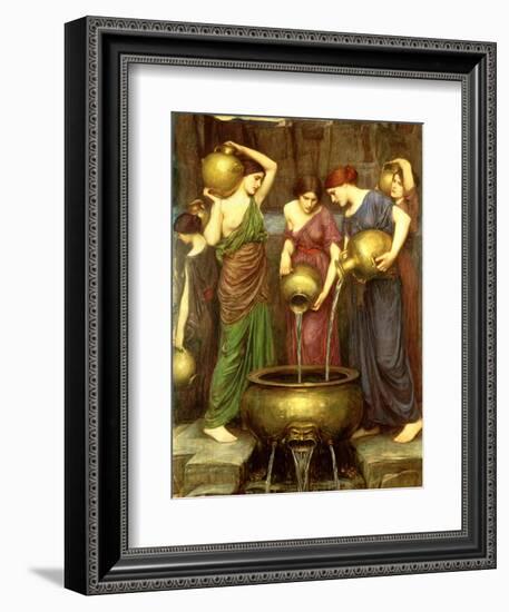 Danaides, 1904-John William Waterhouse-Framed Giclee Print