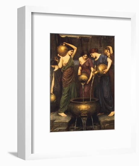 Danaides, 1904-John William Waterhouse-Framed Premium Giclee Print